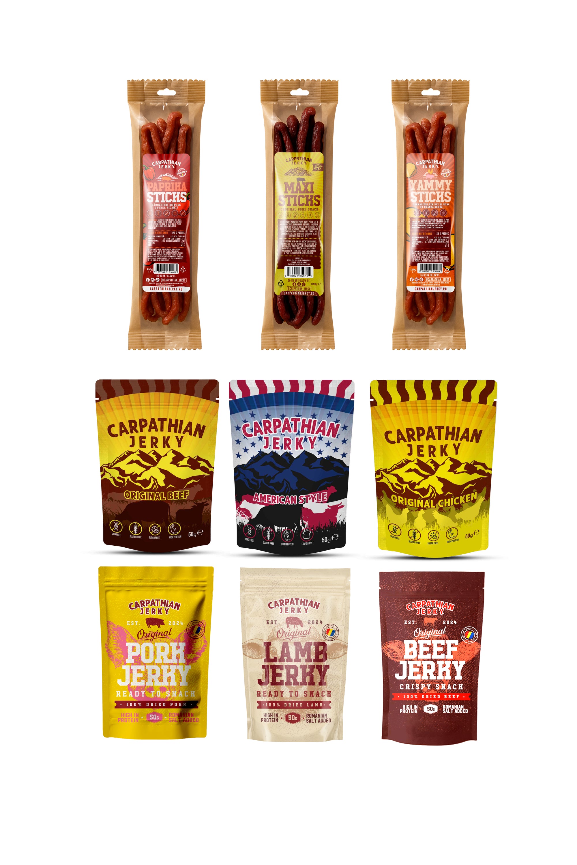 Yammy & Paprika Sticks Are Here!