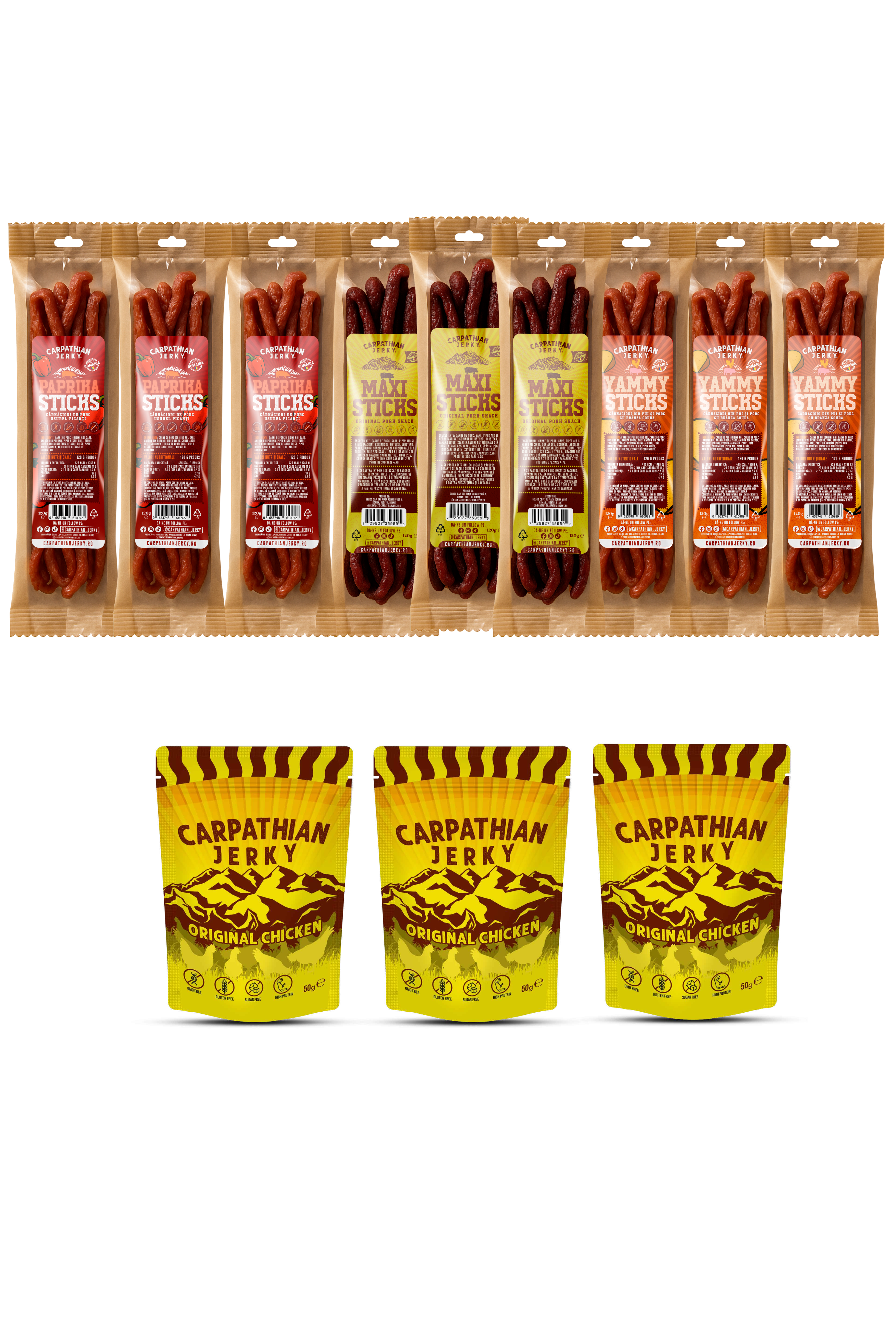 Yammy & Paprika Sticks Are Here!