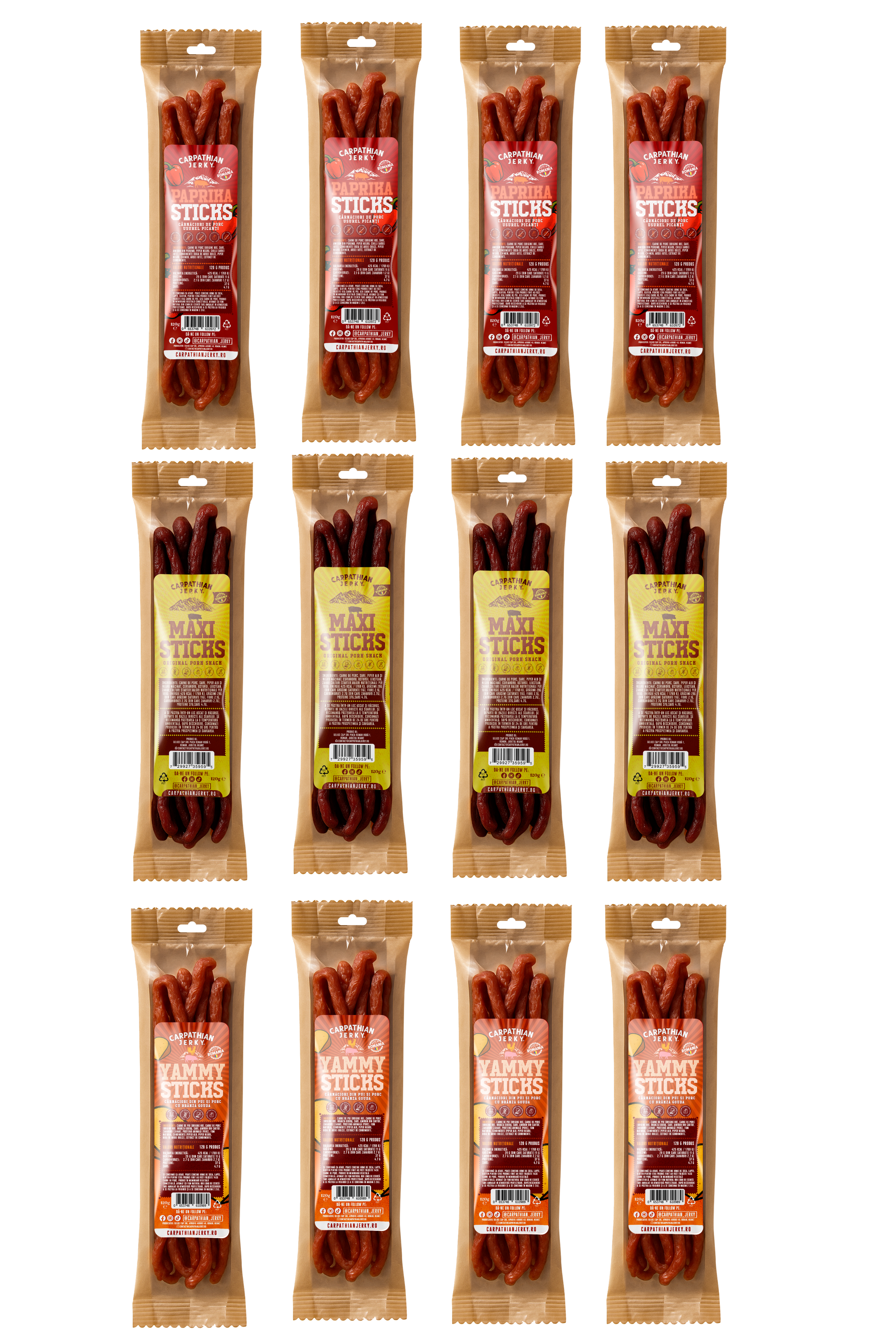 Yammy & Paprika Sticks Are Here!