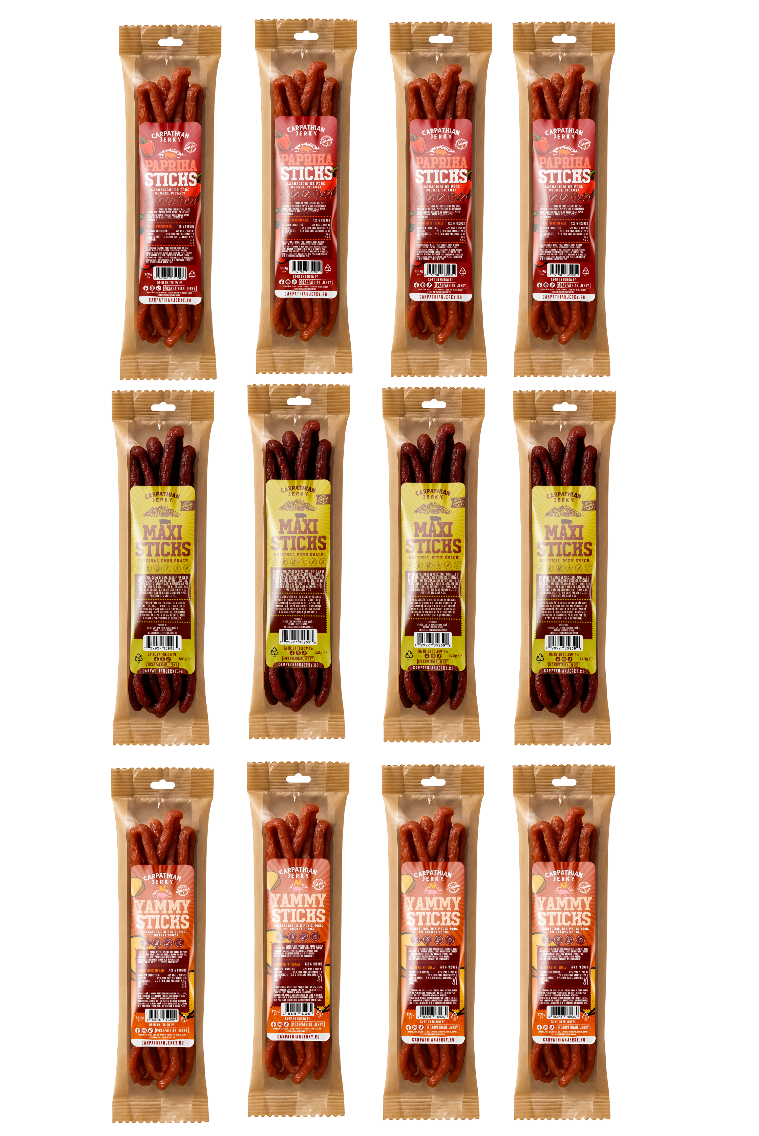 Yammy & Paprika Sticks Are Here!