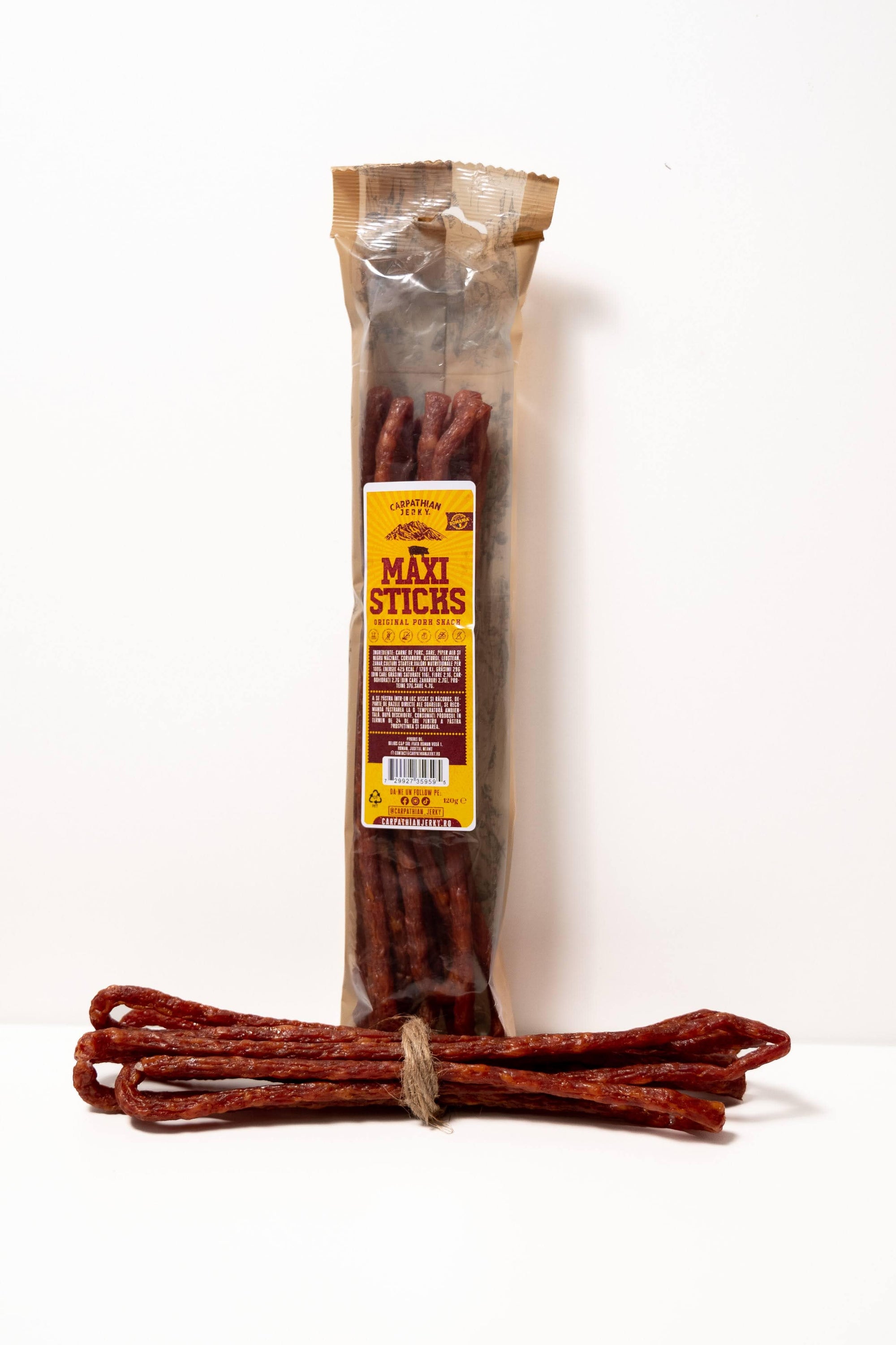 Carpathian Jerky Maxi Sticks - Carpathian Jerky