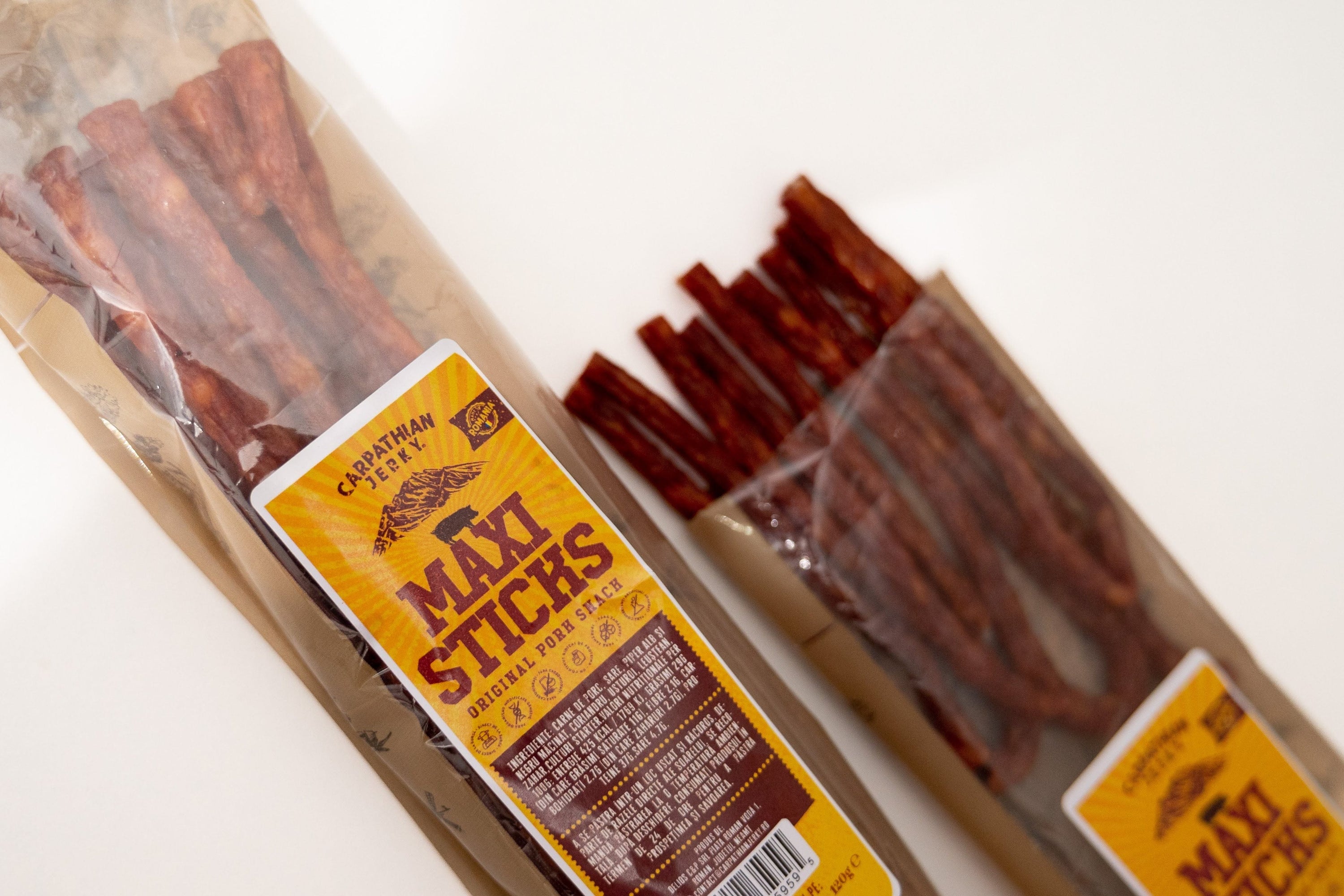 Carpathian Jerky Maxi Sticks - Carpathian Jerky